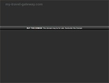Tablet Screenshot of my-travel-gateway.com